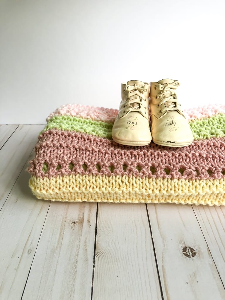 knitting blog: blanket #candyloucreations