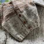 tweed baby sweater