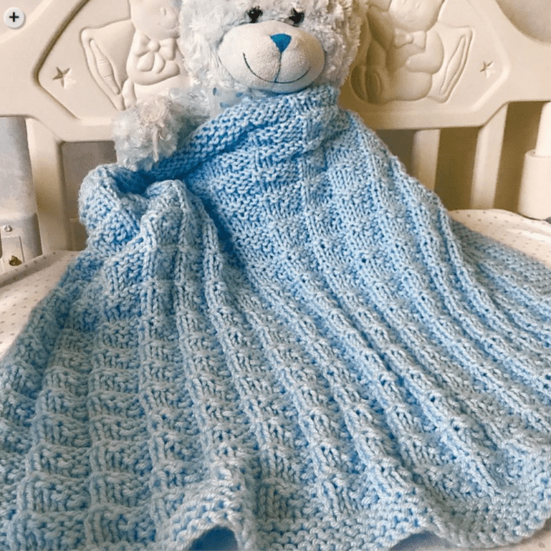 Baby Blanket Pattern: Puffy Pockets Blanket - candyloucreations