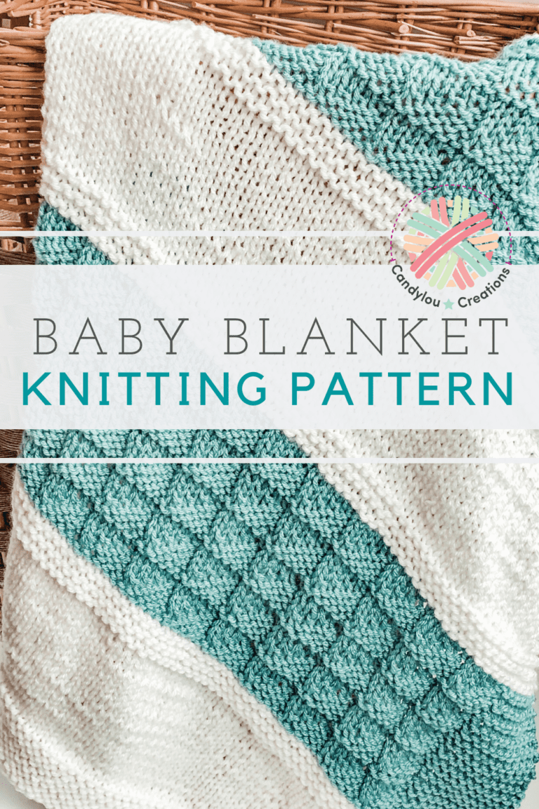 Siesta Key Beach Baby Blanket | Knitting Pattern | candyloucreations